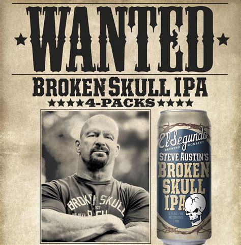 stone cold steve austin ipa|Broken Skull Beer.